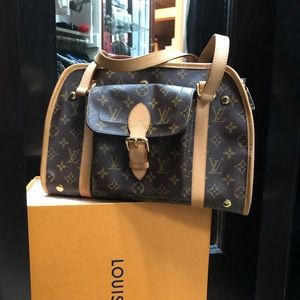 Authentic LOUIS VUITTON Sac Baxter pm